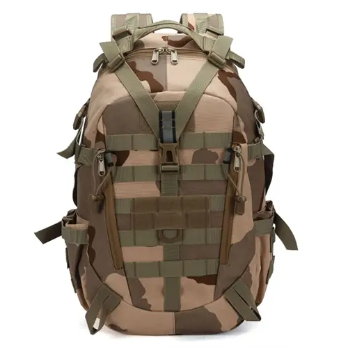 Large Tactical Backpack – MOLLE System Military Rucksack for Outdoor and Adventure Use